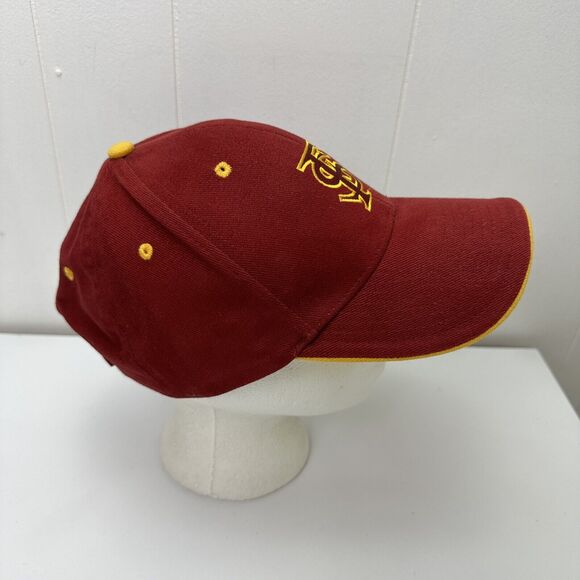Florida State Seminoles Hat Cap Red Yellow Strapback Adjustable Embroidered - Picture 6 of 12